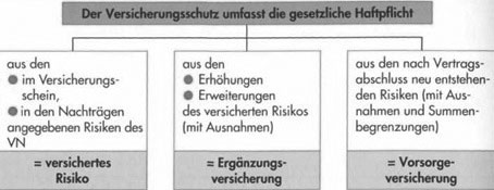 Versichertes Risiko und Risikobeschreibung - Versicherte Schadenarten49